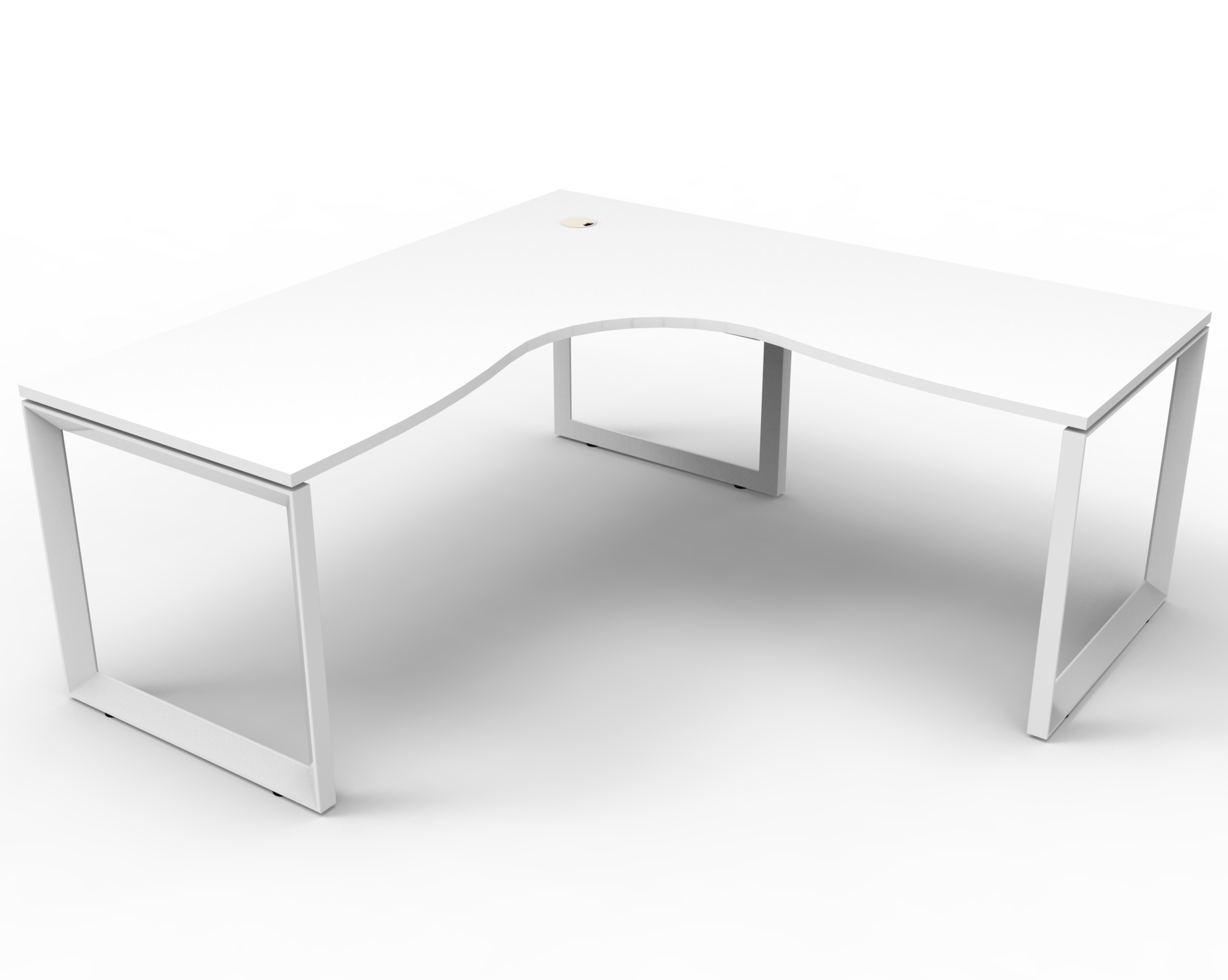 Loop 1 Person Corner Workstation